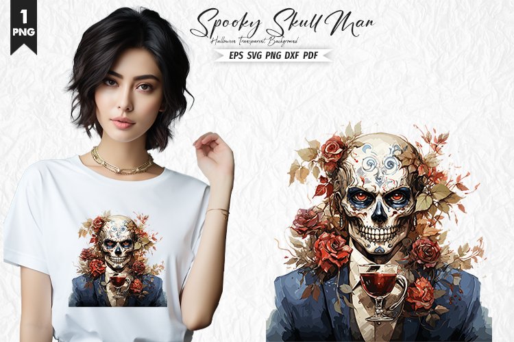 Halloween Skull Svg Image 16