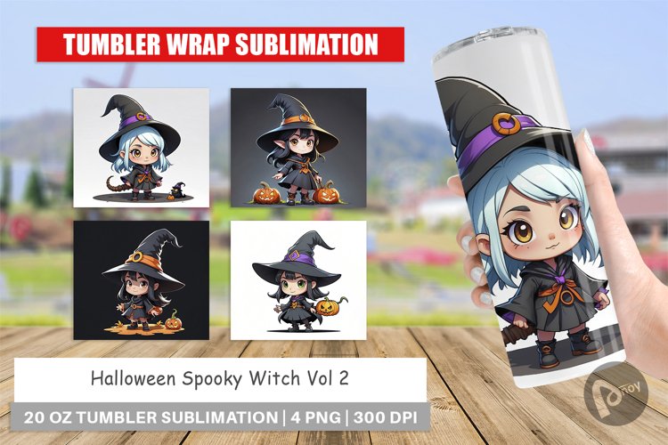 Halloween Tumbler Wrap Image 12