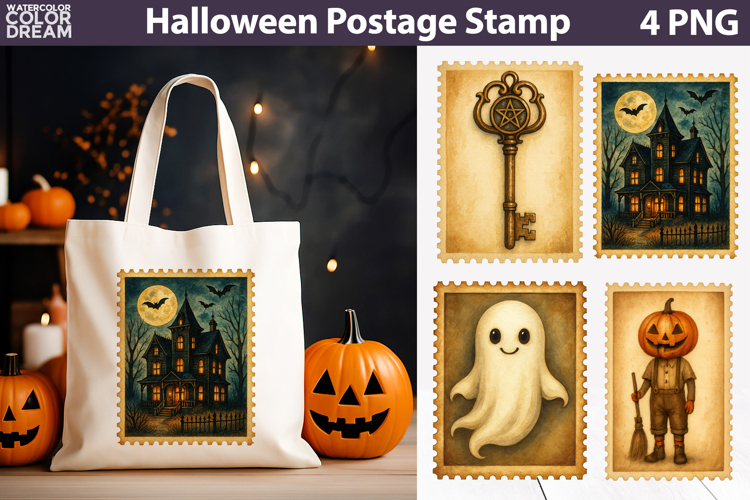 Vintage Stickers Png Image 13