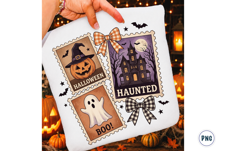 Halloween Stamp PNG