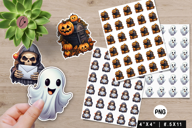 Halloween Stickers | Printable Halloween PNG