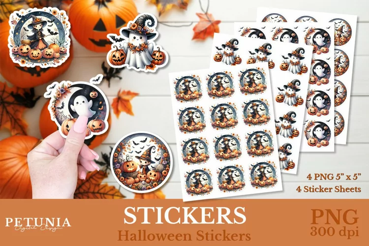 Cute Halloween Stickers | Halloween Stickers
