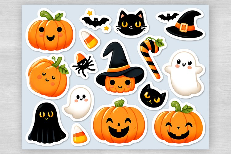 Ghost Faces Clipart Image 13