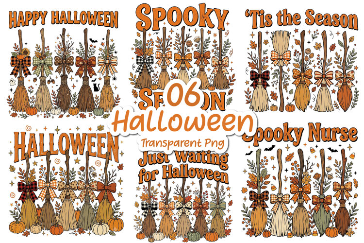 Halloween sublimation Design, Spooky Design PNG example image 1