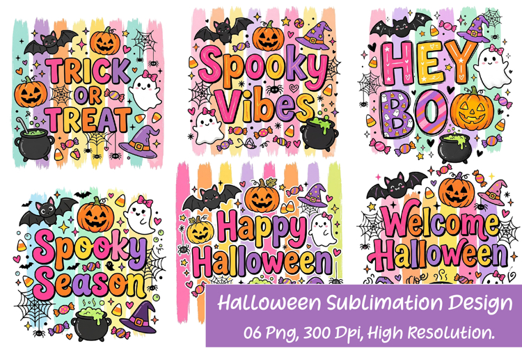 Halloween sublimation Design, Spooky Design PNG