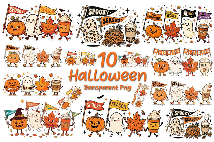 Halloween sublimation Design, Spooky Design PNG example image 1