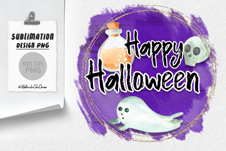 Happy Halloween PNG | Spooky Sublimation Designs