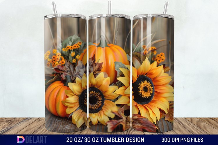 Fall Tumbler Wrap Image 5