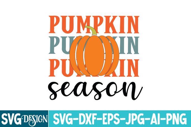 Pumpkin Season SVG Design,pumpkin Svg,Halloween SVG Design