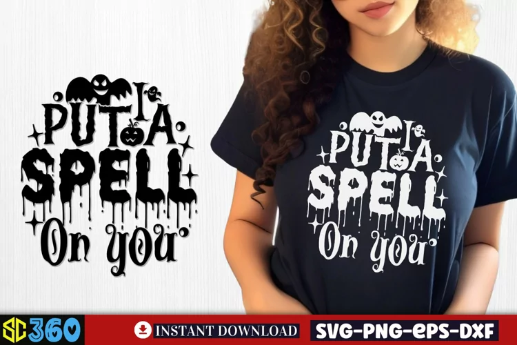I put a spell on you SVG, Halloween SVG