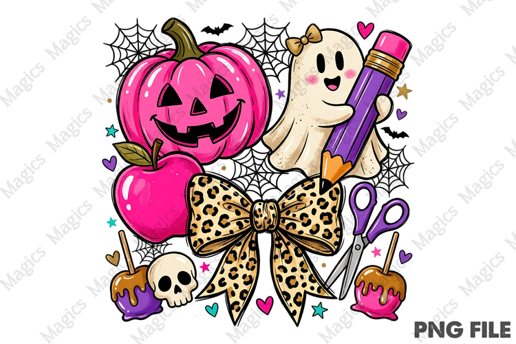 Halloween Teacher PNG