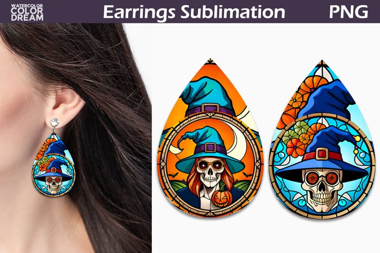 Sublimation Earrings Design Image 14