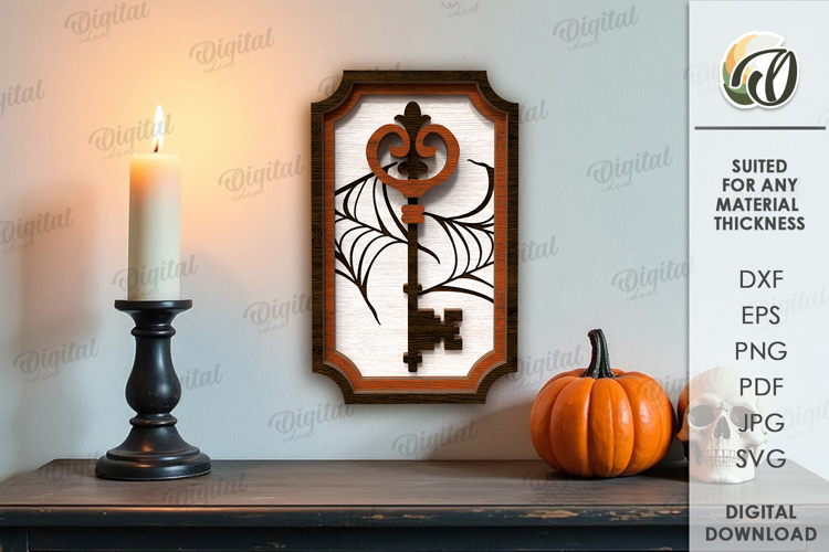 Halloween Tiered Tray Decor Laser Cut. Halloween Decor SVG