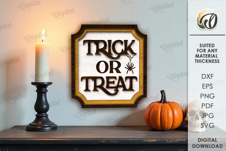 Halloween Tiered Tray Decor Laser Cut. Halloween Decor SVG