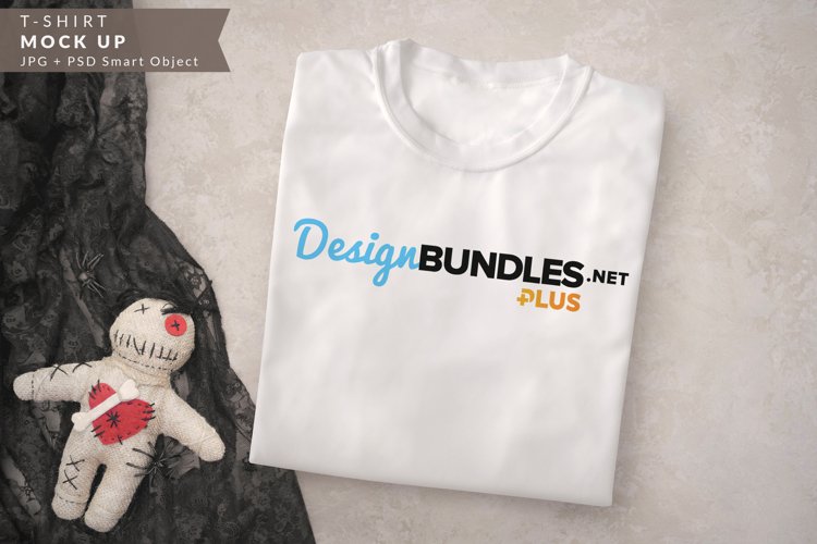 White Tshirt Mockup Image 8