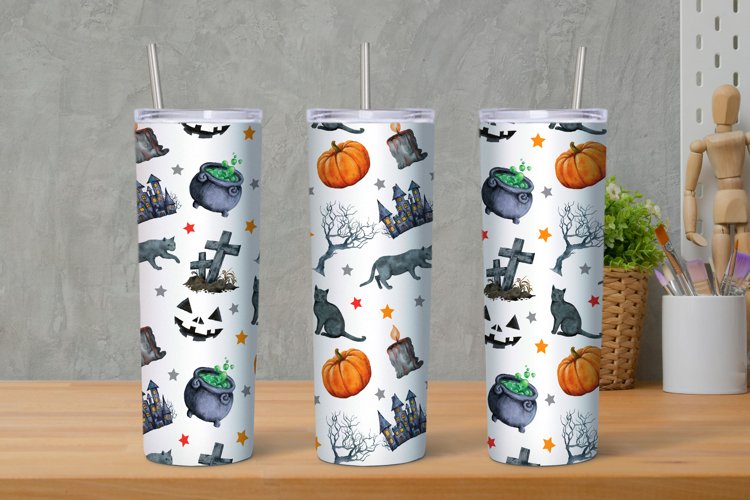 Halloween Tumbler Wrap Image 24