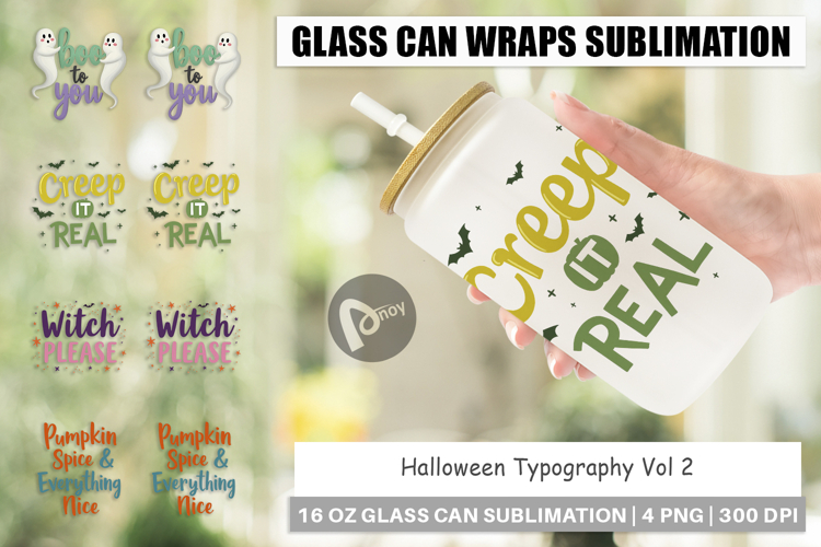Glass Can Halloween Quotes