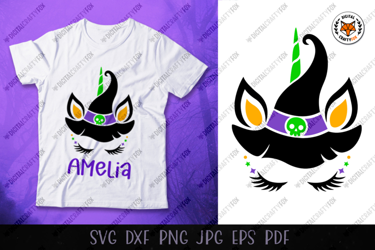 Unicorn Face Svg Image 11