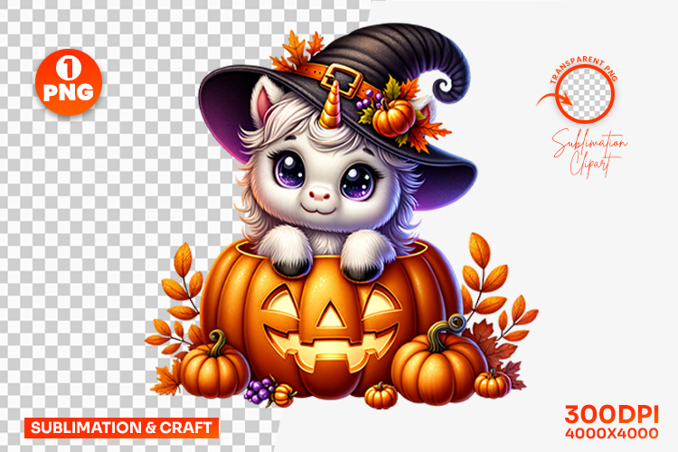 Cute Unicorn Clipart Image 22