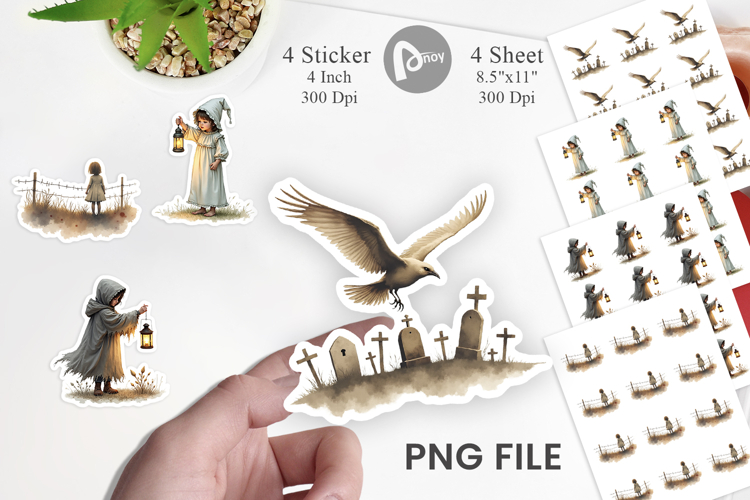Vintage Stickers Png Image 17