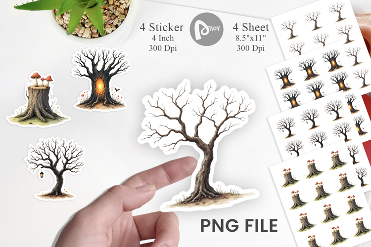 Vintage Stickers Png Image 8