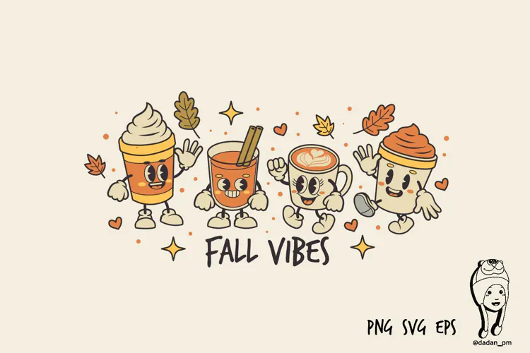 Fall Vibes Cute Vintage