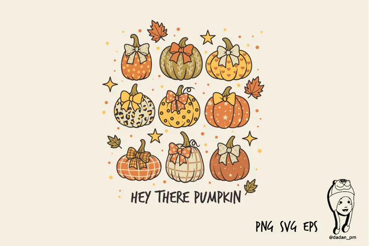 Hey There Pumpkin Vintage
