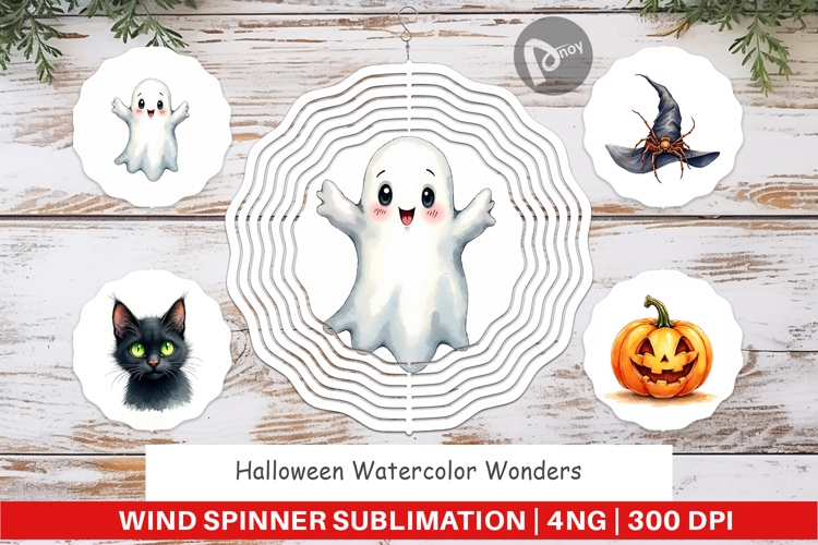 Halloween Wonders Wind Spinner