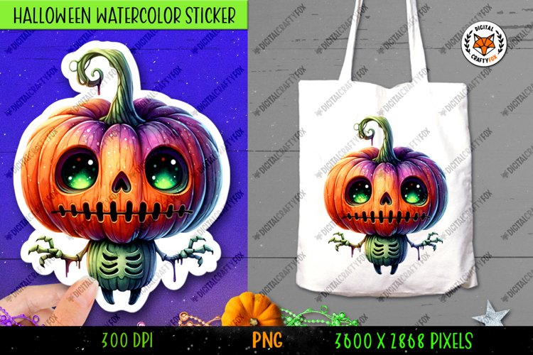 Pumpkin Watercolor Png Image 20