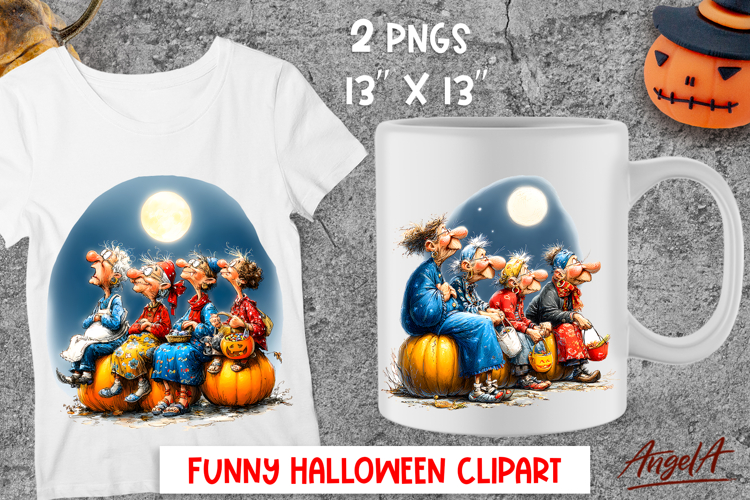 Halloween Moon Clipart Image 20