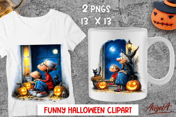 Cute Grandma Clipart Image 7