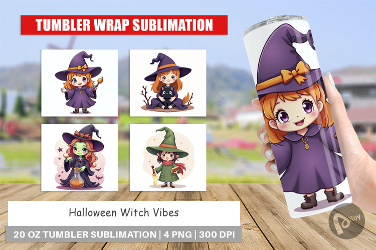 Halloween Tumbler Wrap