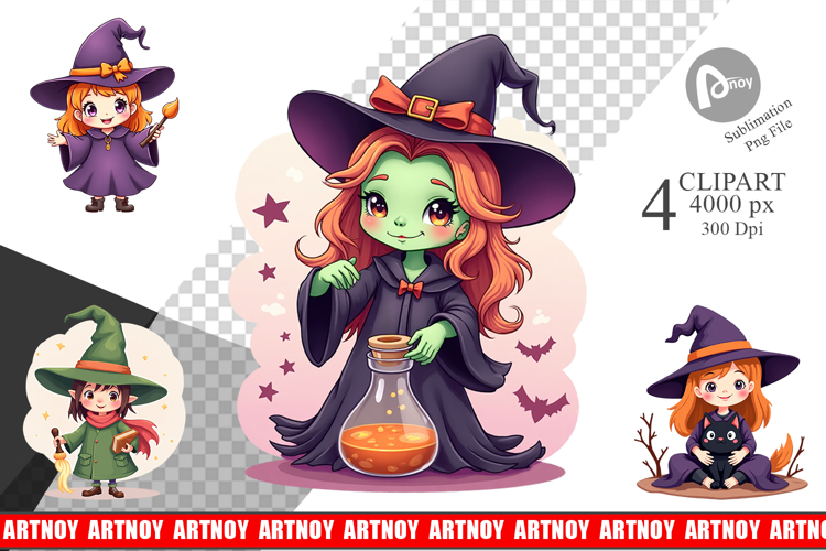 Witch Vibes Clipart