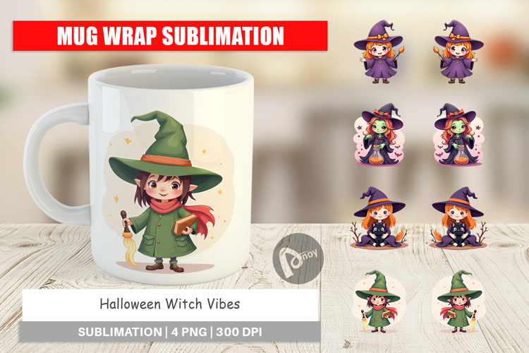 Mug Wrap Witch Vibes