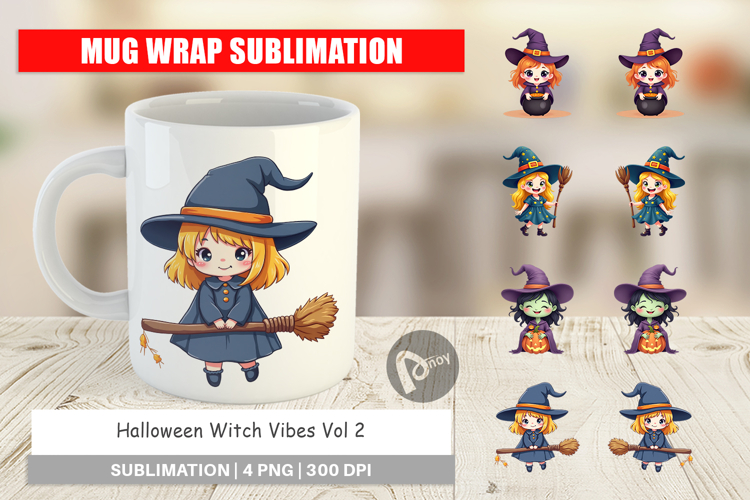 Mug Wrap Witch Vibes