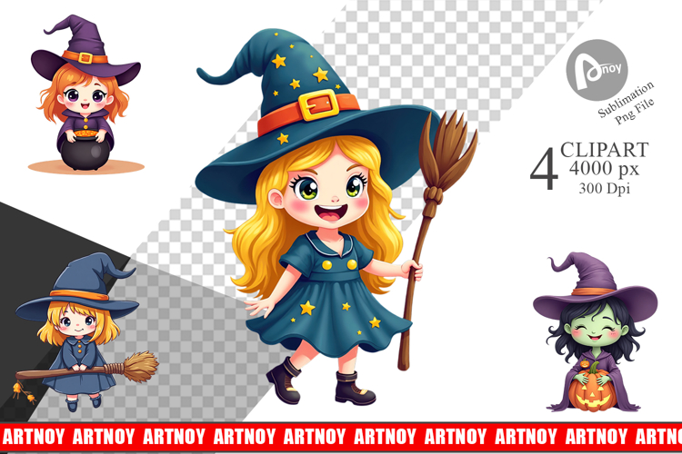 Witch Vibes Clipart