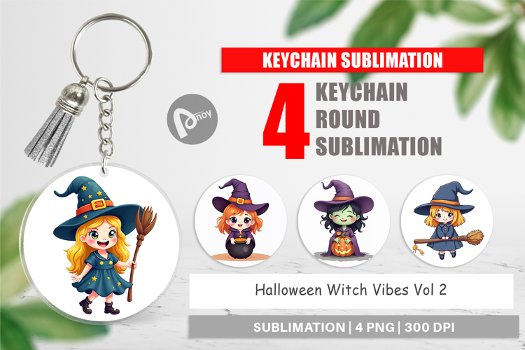 Keychain Witch Vibes