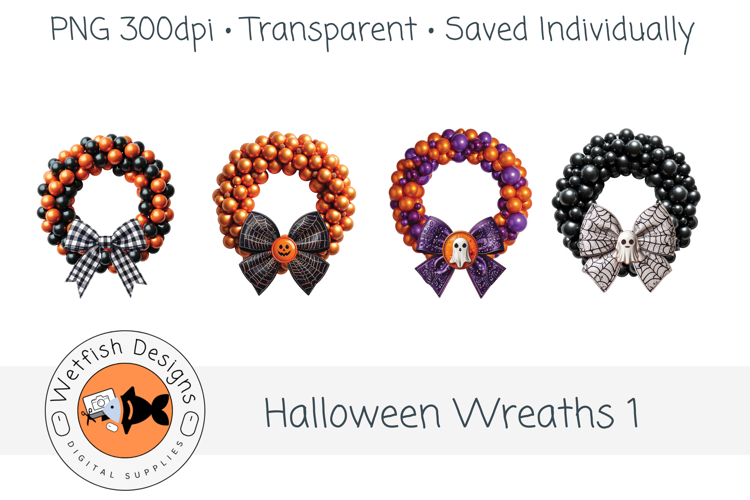 Halloween Wreaths 1