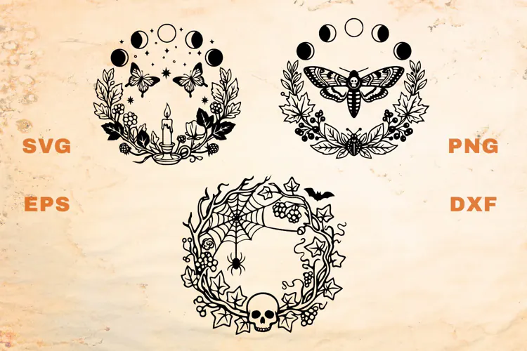 Halloween Wreaths Collection