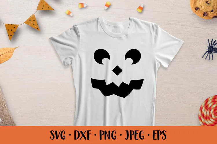 Halloween Pumpkin Face SVG. Spooky Jack o Lantern 18