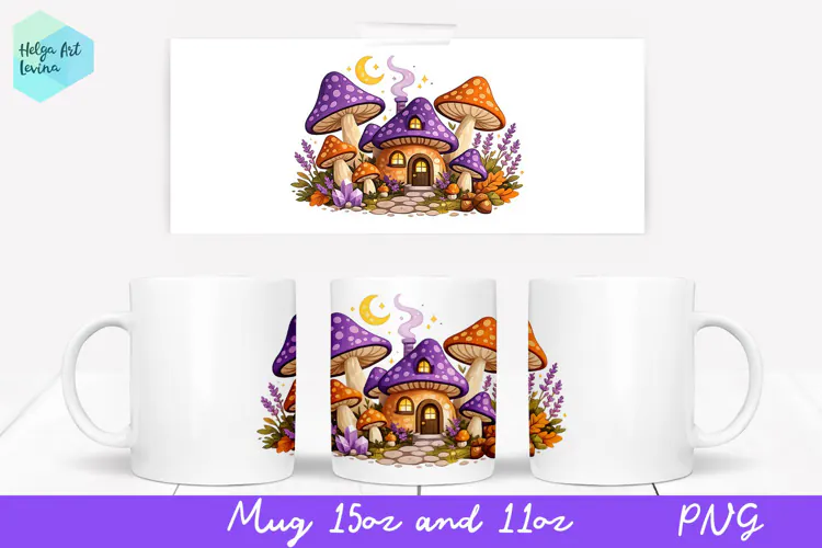Halloween Mug Sublimation 11OZ and 15OZ