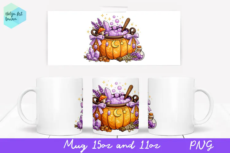 Halloween Mug Sublimation 11OZ and 15OZ