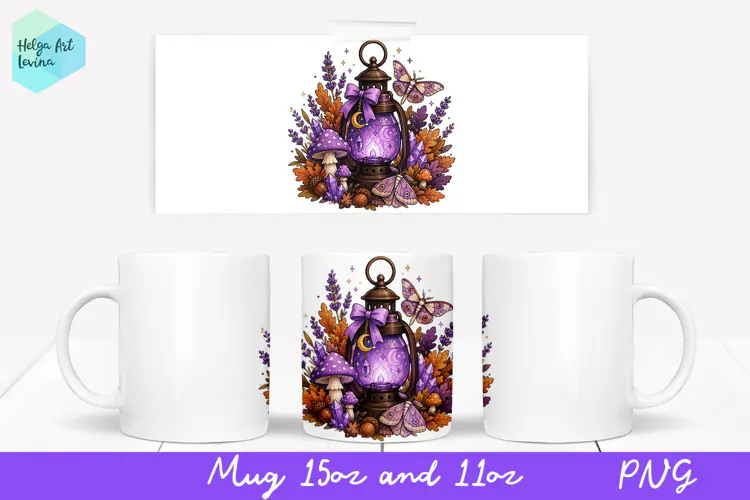 Halloween Mug Sublimation 11OZ and 15OZ