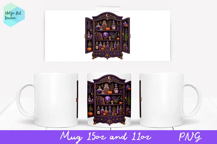 Halloween Mug Sublimation 11OZ and 15OZ