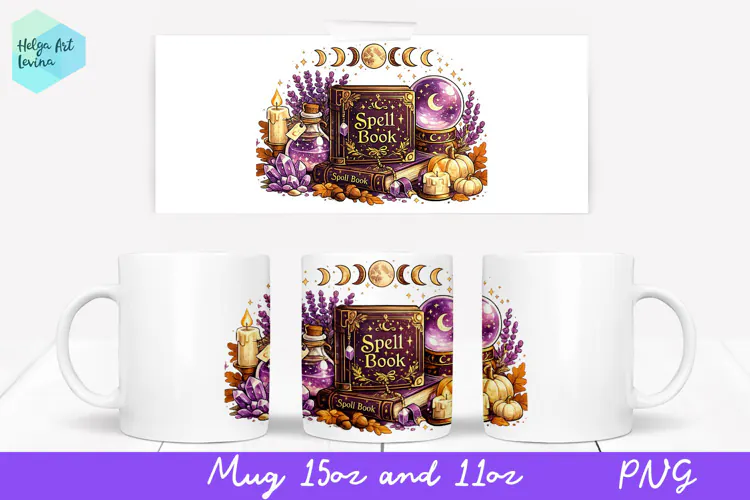 Halloween Mug Sublimation 11OZ and 15OZ