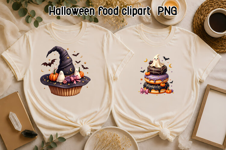 Cute Halloween Sweets Clipart PNG example image 1