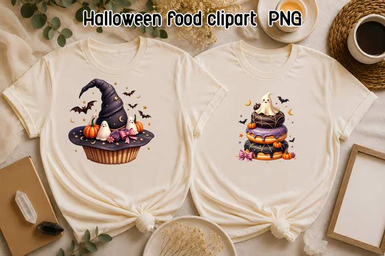 Cute Halloween Sweets Clipart PNG