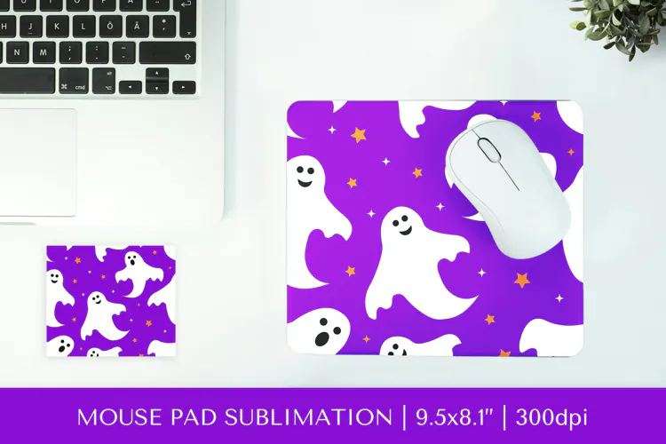 Halloween mouse pad sublimation design 10