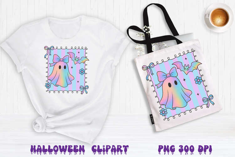 Iridescent Halloween clipart | Halloween sublimation