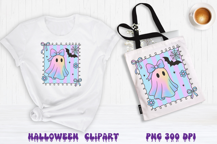 Iridescent Halloween clipart | Halloween sublimation